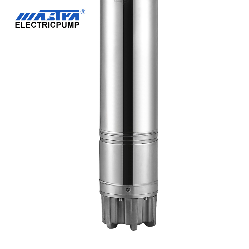 Bomba sumergible de acero inoxidable Mastra 10 pulgadas - Serie 10SP 125 m³ / h Flujo nominal